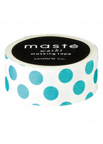 washi/masking tape Turquoise Dots 
Karton 