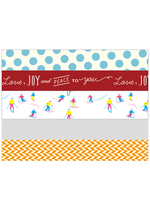 Washi tape Christmas gift set ski 
Karton 