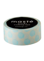 Washi tape Ivory Polka dots 
Karton 