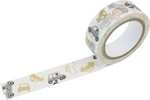 washi tape/masking tape - Car 
Karton 
Masking tape/Washi tape 